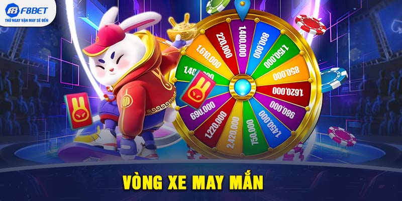 Vòng xe may mắn trên trang chủ F88BET