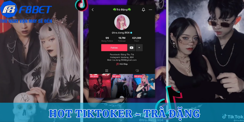 Hot tiktoker Trà Đặng - Top những hot tiktoker nổi tiếng nhất hiện nay